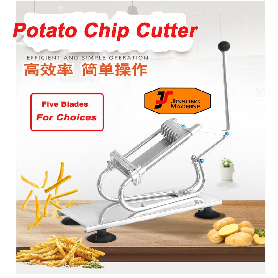 Popular Slantwise Manual Commercial Sweet French Fry Potato Cutter